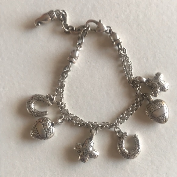 Double strand charm bracelet - Picture 2 of 6